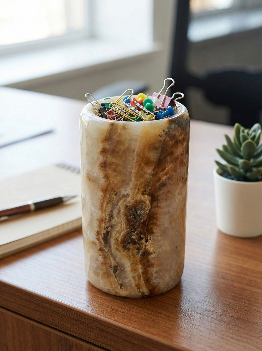 Veined Alabaster Tower