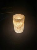 Soft Glow Alabaster Cylinder