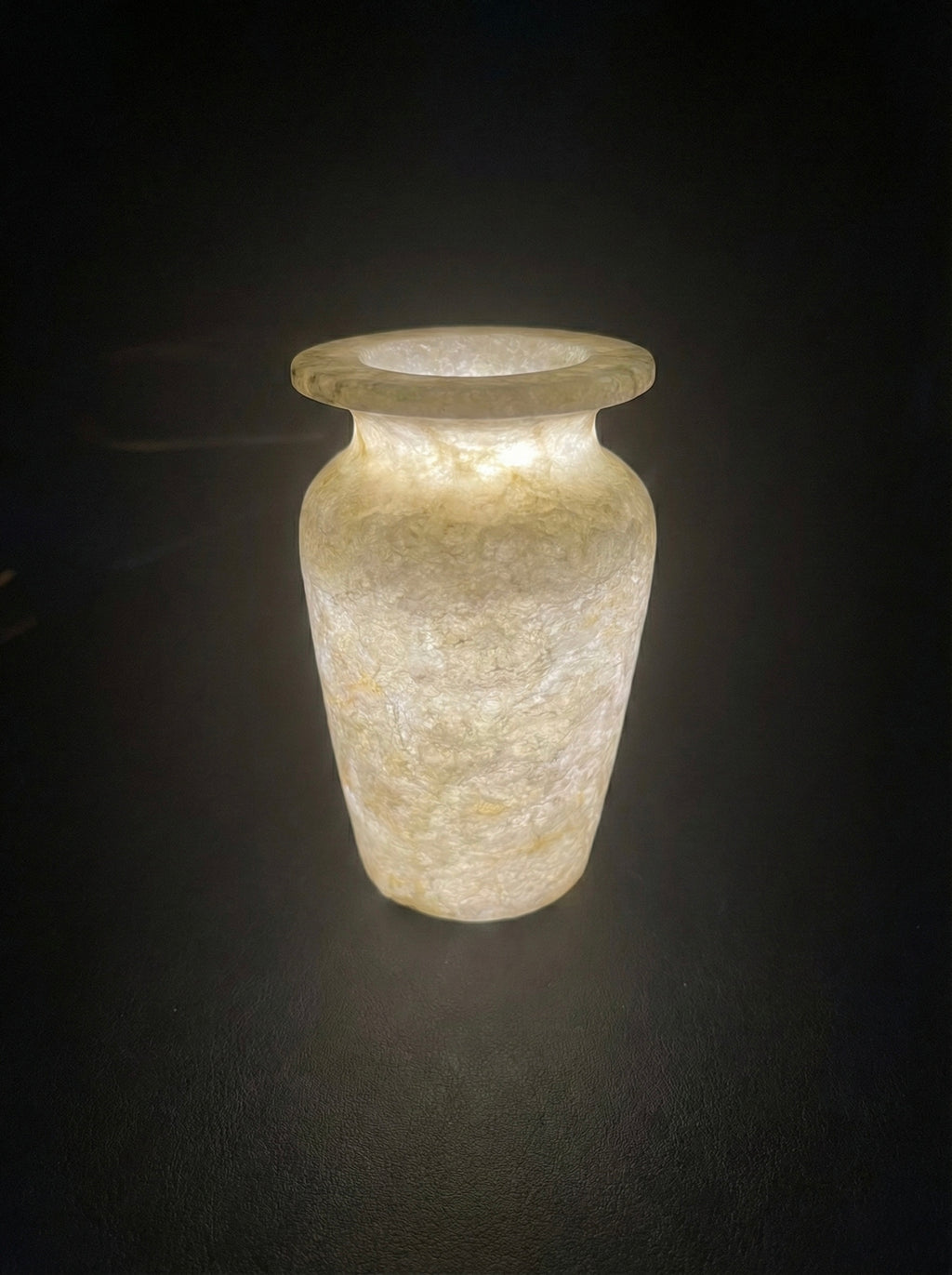 Classic Alabaster Vase Luminary