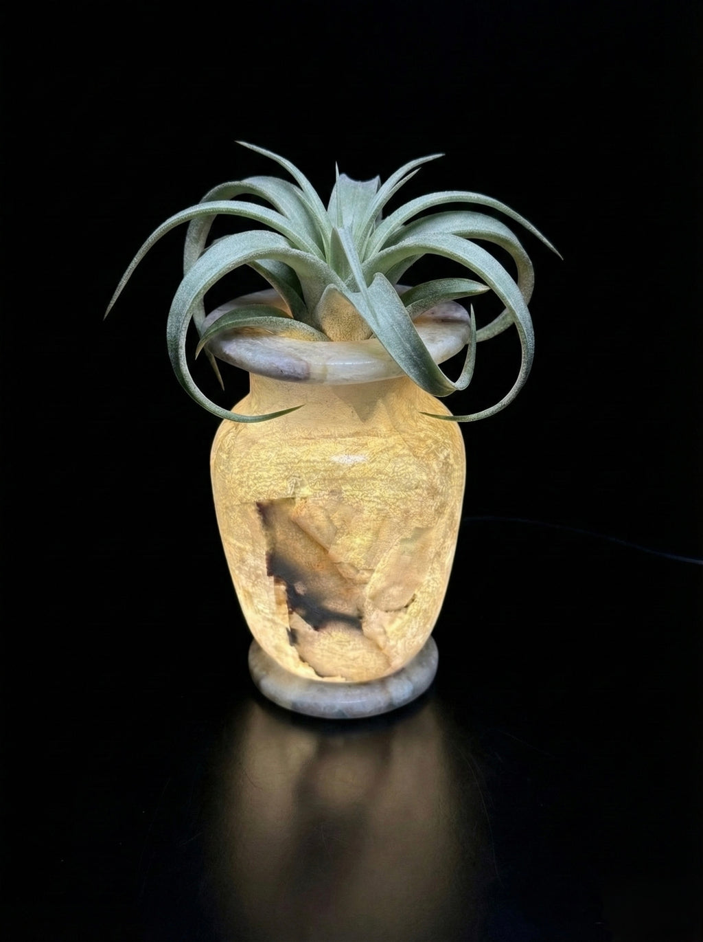 Alabaster Decorative Jar